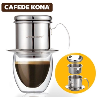 Phin pha cà phê kiểu Vietnam Cafede Kona