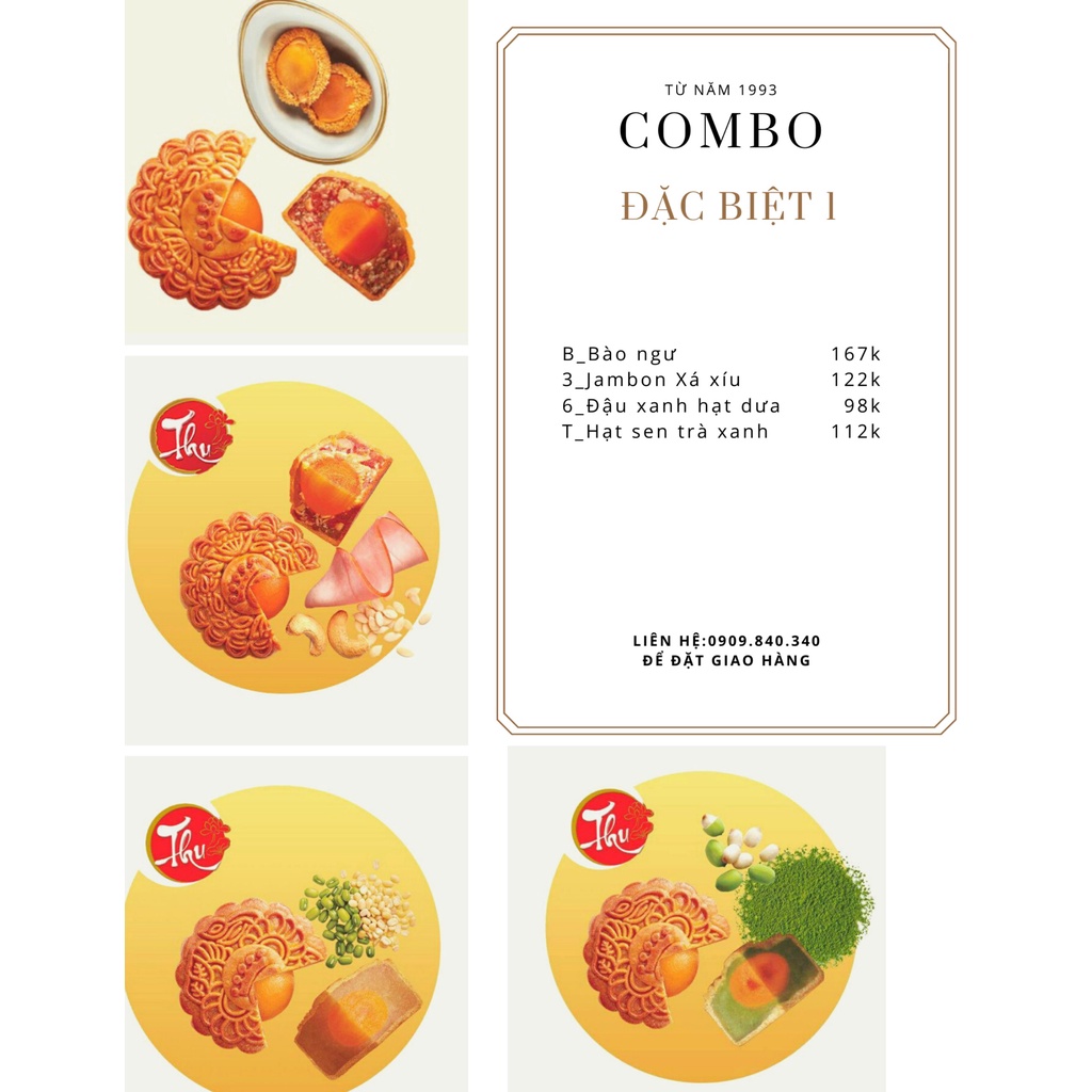 28% COMBO BÁNH TRUNG THU KINH ĐÔ