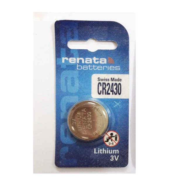 Pin viên CR2430 renata lithium 3V