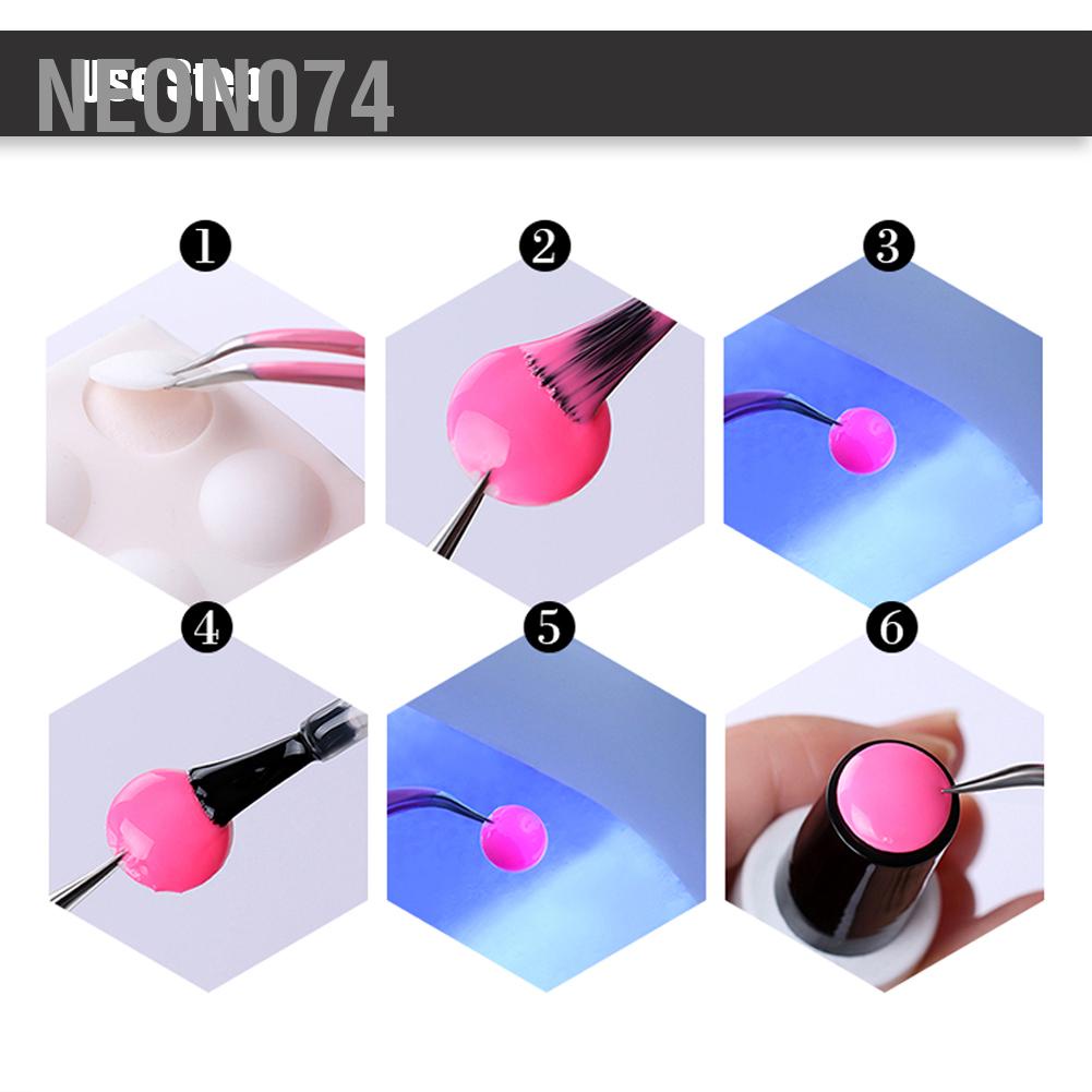 [Hàng mới về] 25 sticker dán phân biệt màu lọ sơn móng tay