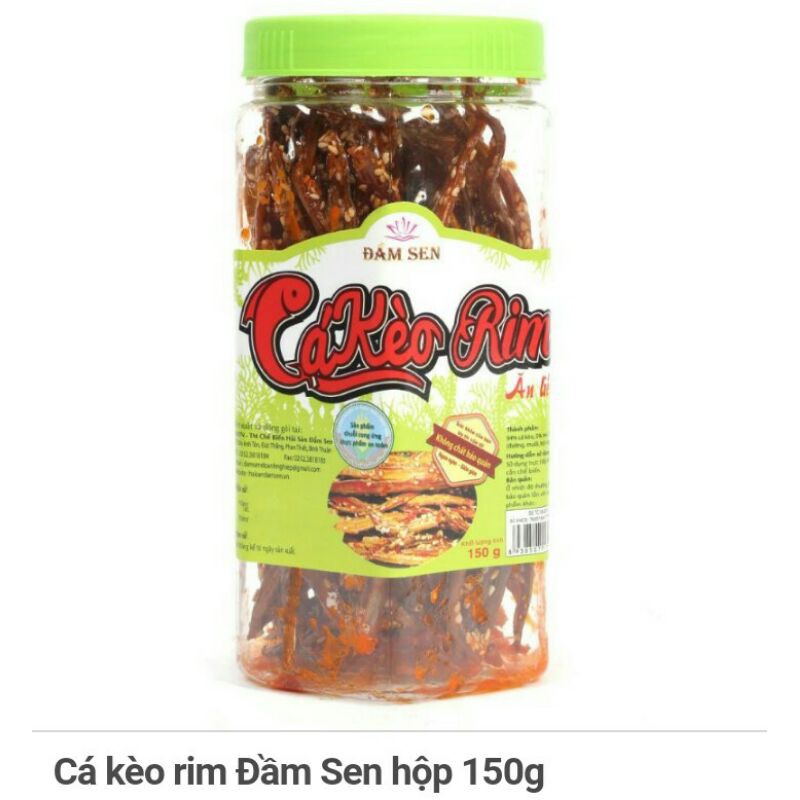 Cá kèo rim Đầm Sen hộp 150g