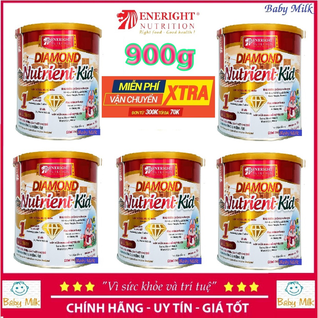 Combo 5 lon Sữa Diamond Nutrient Kid 1 (900g)