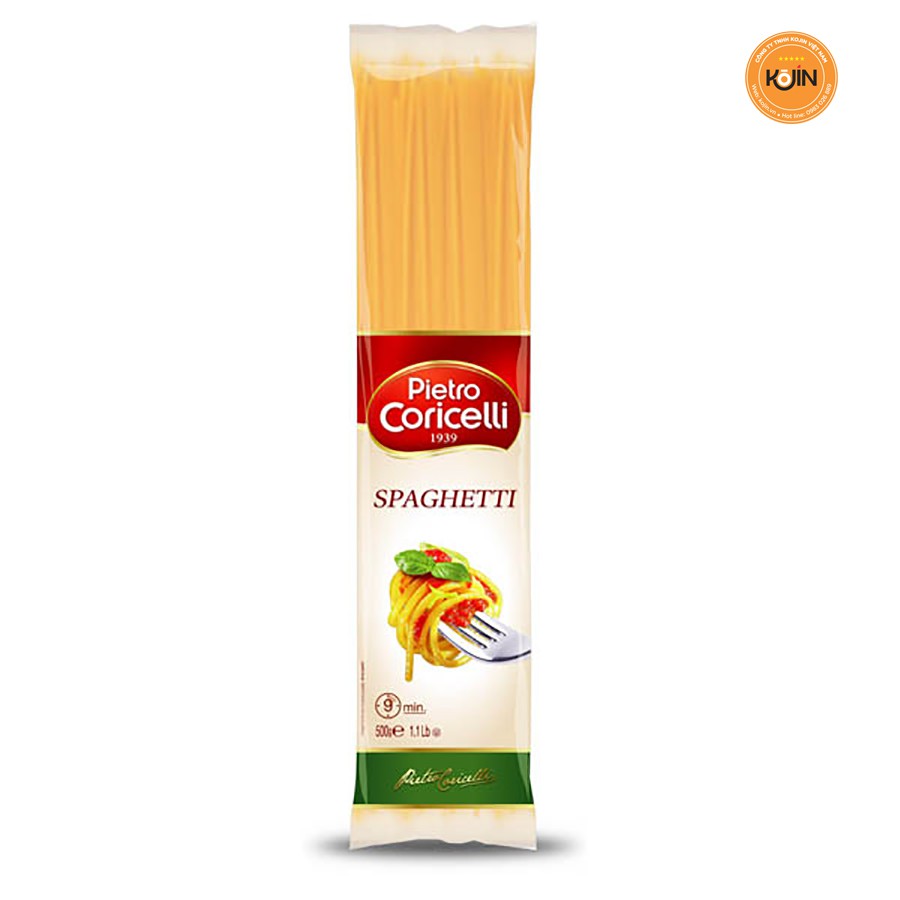 [Mã ICBFRI15 giảm 15K đơn 99K] Mì Ý Mì Spaghetti Pietro Coricelli 500g - Nhập Khẩu Ý