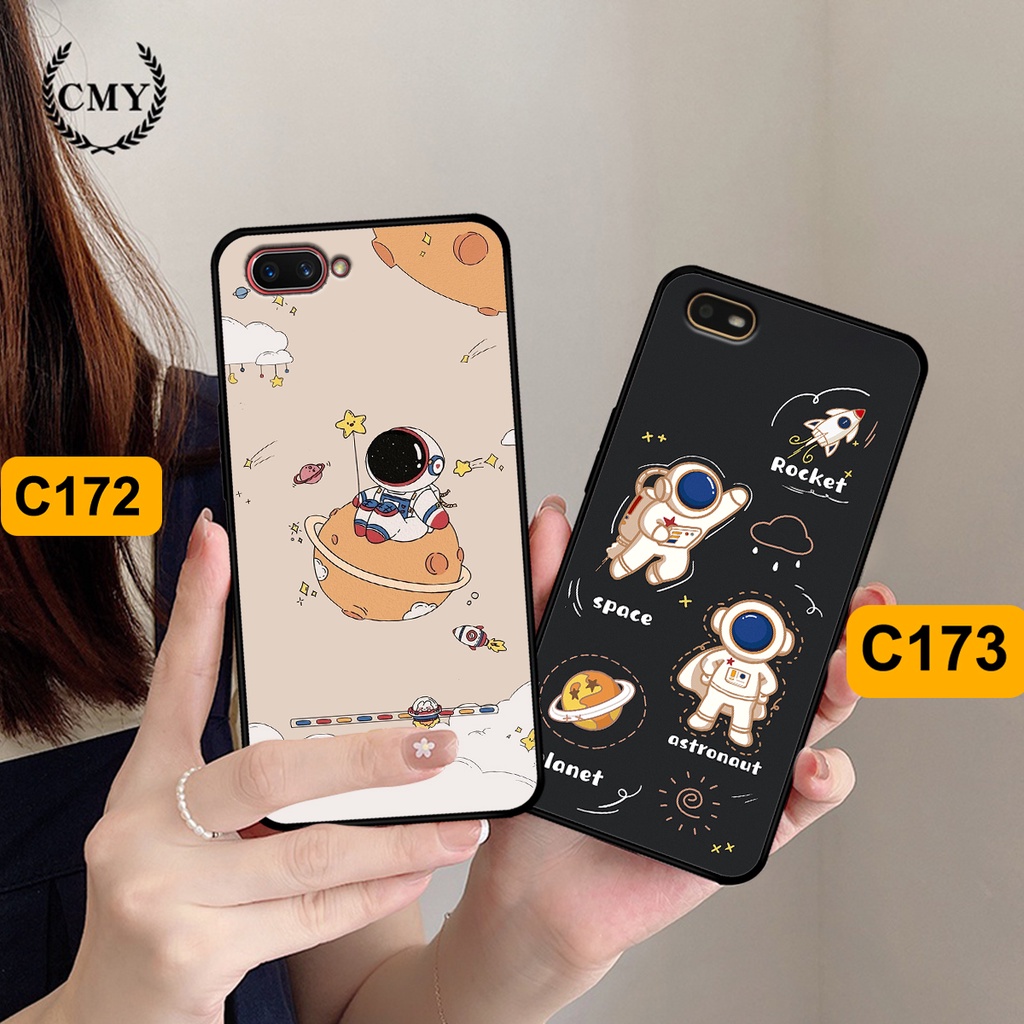 Ốp Realme C1 / C2 in hình astronaut, phi hành gia vũ trụ hottrend, độc đáo, cá tính.