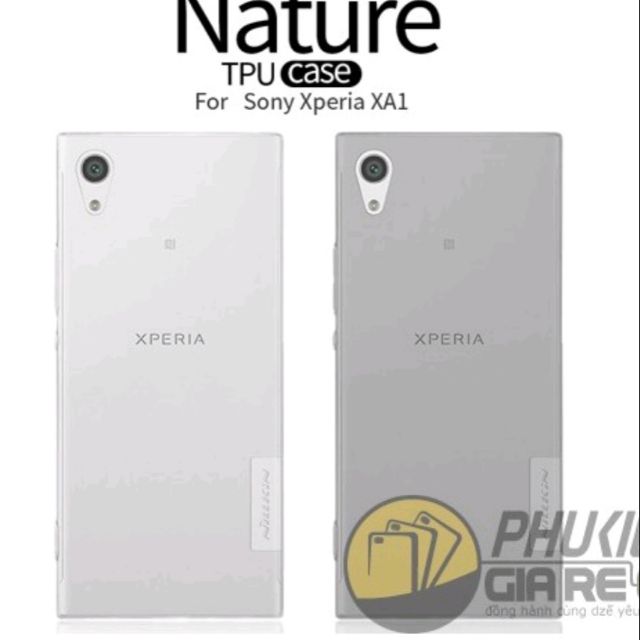 Ốp lưng dẻo trong nillkin chính hãng cho sony XA1