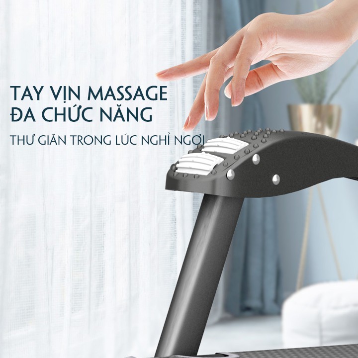 Ghế xếp kiêm giường có lăn tay massage làm giường ngủ trưa gấp gọn Tặng nệm cao cấp