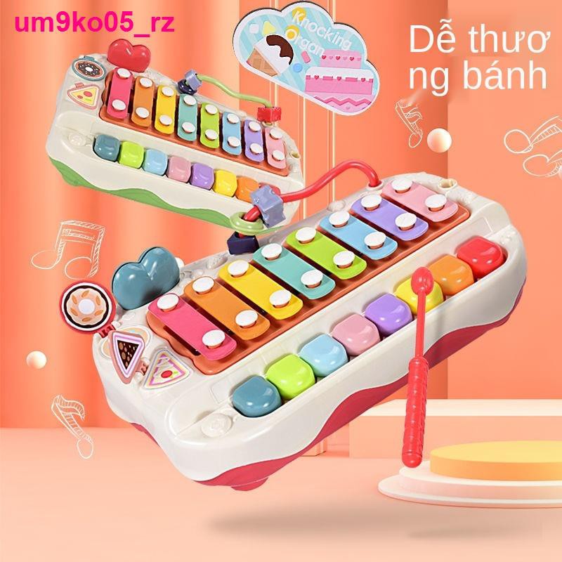 nhà cửa đời sốngGiáo dục sớm trẻ em gõ đàn và chơi piano hai trong một cho bé. Đồ xylophone bộ quãng tám