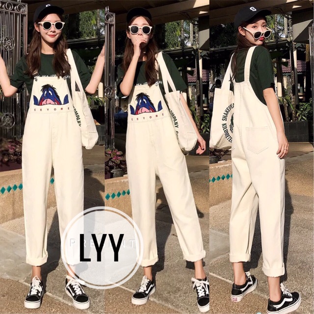 Quần yếm jeans Donkey👖 | BigBuy360 - bigbuy360.vn