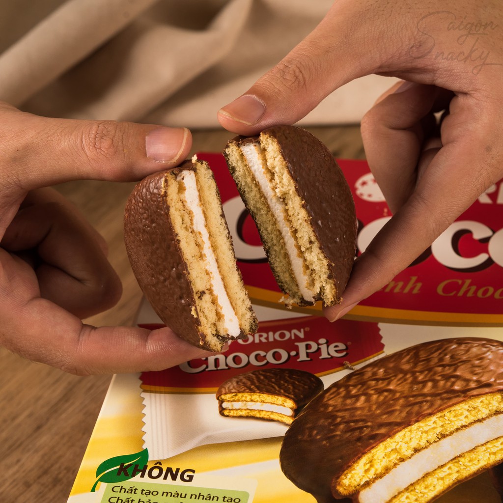 [Có bán thùng] Bánh Chocopie Orion Nhiều Vị