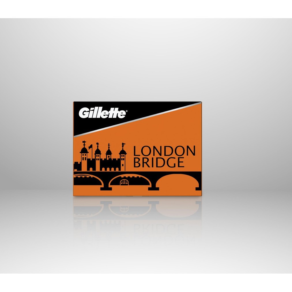 [ CHÍNH HÃNG ] Dao lam Gillette London  Hộp 5 Lưỡi - Lưỡi lẻ