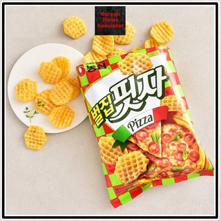 Nongshim bánh kẹo hàn quốc snack pizza 1ea 농심 벌집핏자 90g