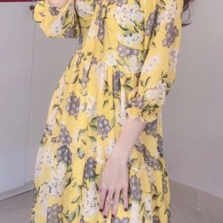 Đầm xòe hoa nhí(nhiều màu)