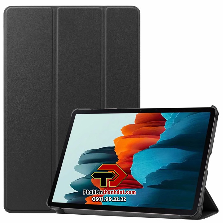 Bao da SamSung Galaxy Tab S7, Tab S7+ Leather Smart Case dạng cuộn