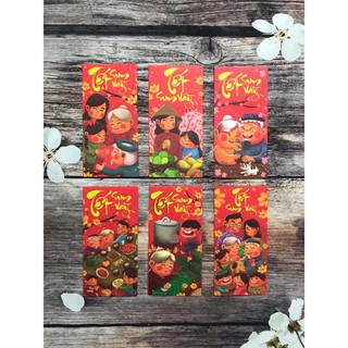 Combo 10 Bao Lì Xì Đẹp - Tết Sum Vầy