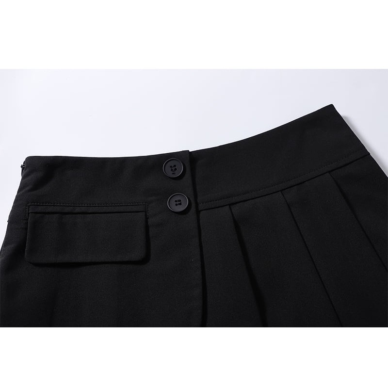 ĐỒ BIGSIZE chân váy kiểu xếp ly bigsize nữ - Chân váy chữ A cạp cao cho nàng béo 55-100kg - Đi chơi, dự tiệc, dạo phố | BigBuy360 - bigbuy360.vn