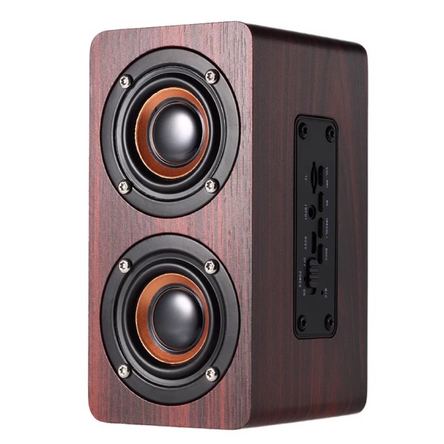 Loa Bluetooth gỗ siêu hay - W5