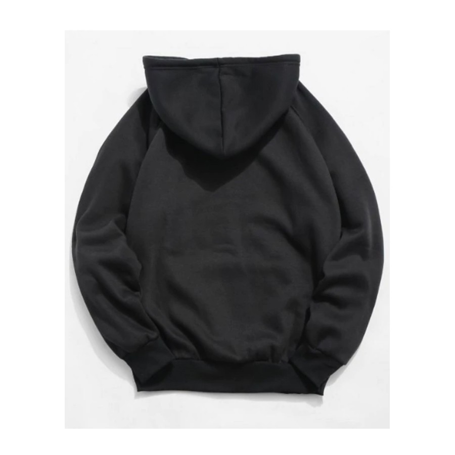 Áo hoodie unisex trơn chất nỉ bông ấm mềm mịn form rộng