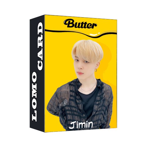 Hộp 30 lomo card BTS butter và thành viên