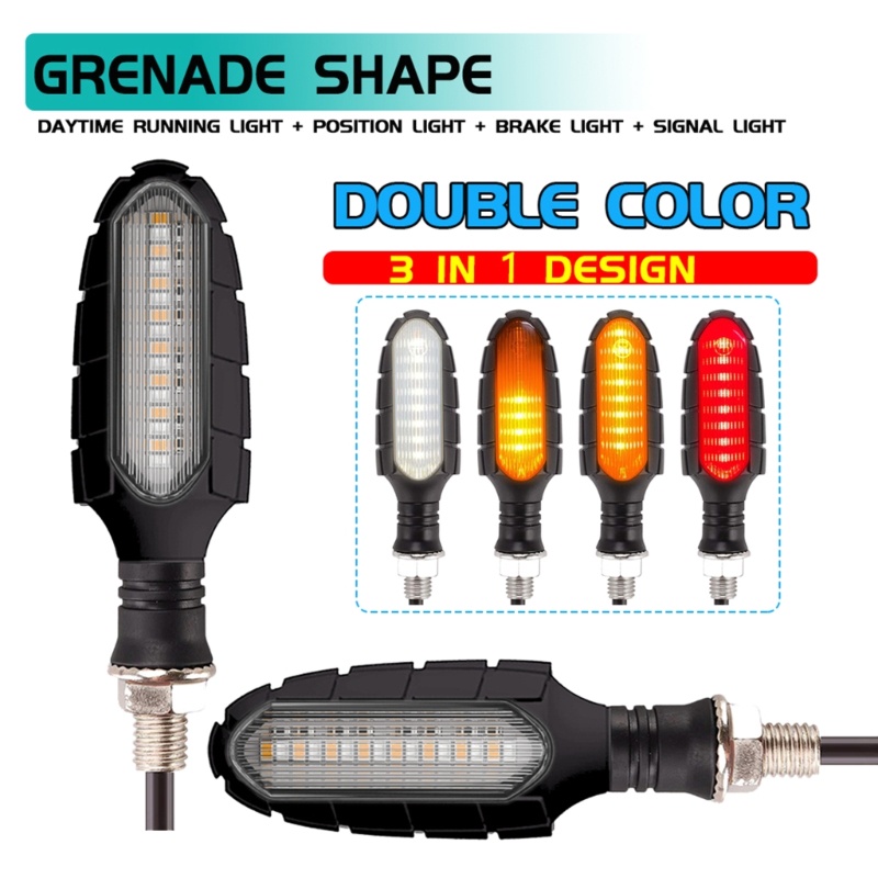 Đèn Tín Hiệu 16Led Chất Lượng Cao Dành Cho Xe Máy