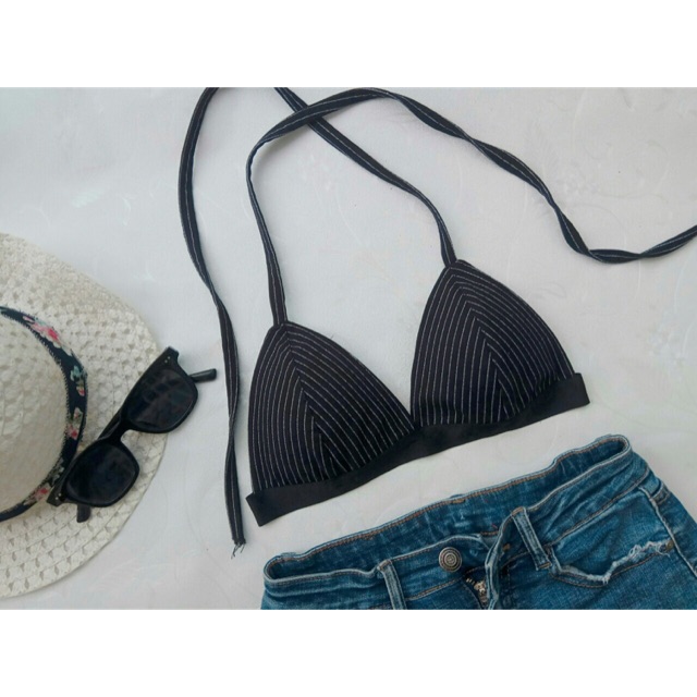 ẢNH THẬT ♥ Bralette Cột Cổ - Thiết Kế Cao Cấp