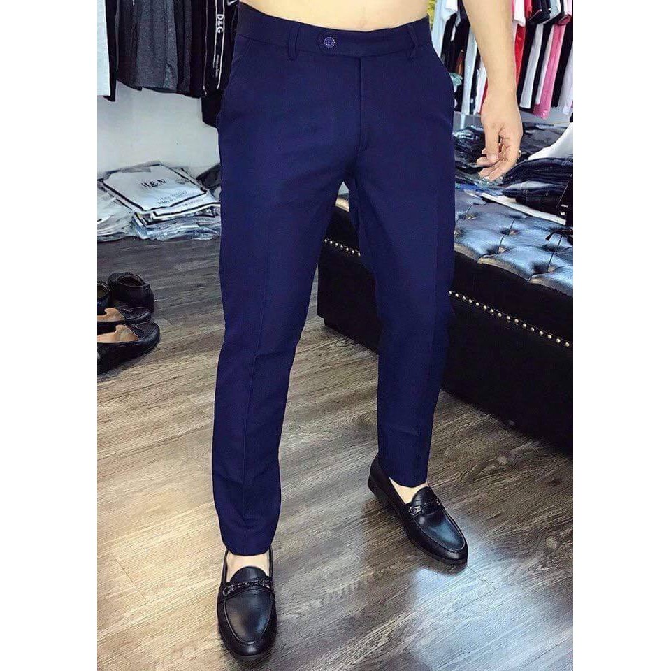 Quần tây nam ống côn phom chuẩn,co dãn nhẹ,không xù,không nhăn | BigBuy360 - bigbuy360.vn