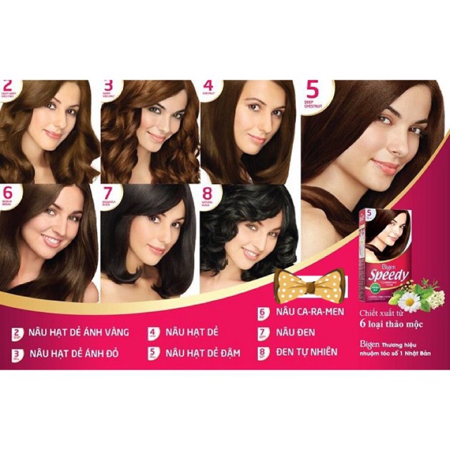 [Chính Hãng] Thuốc nhuộm tóc phủ bạc Bigen Hồng Speedy Color Cream 80ml phủ bạc hoàn toàn 100% đều màu suôn mềm bóng tóc