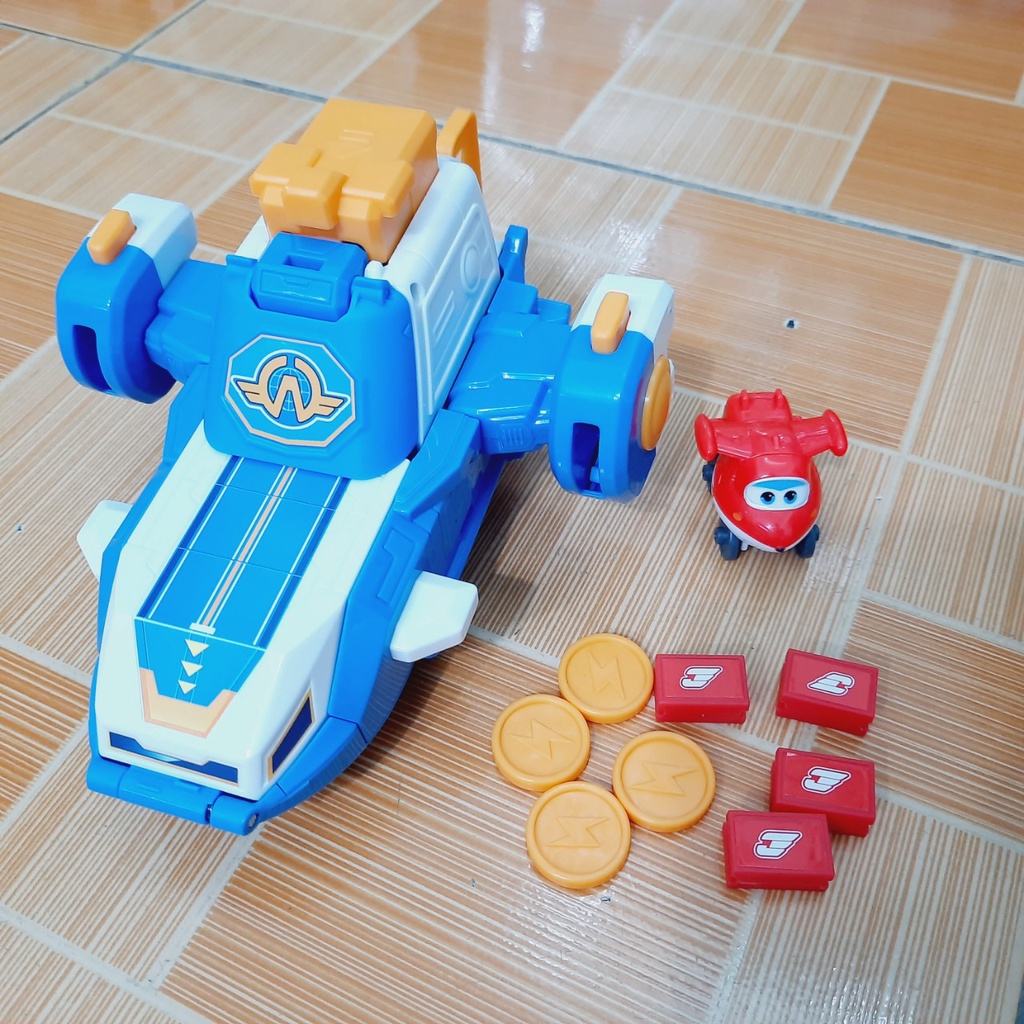 Mô hình tàu bay thế giới mini đồ chơi đội bay siêu đẳng super wings cho trẻ em