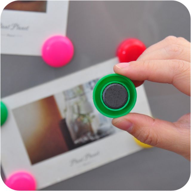 Combo 10 viên tròn dán tủ lạnh 3cm,,,