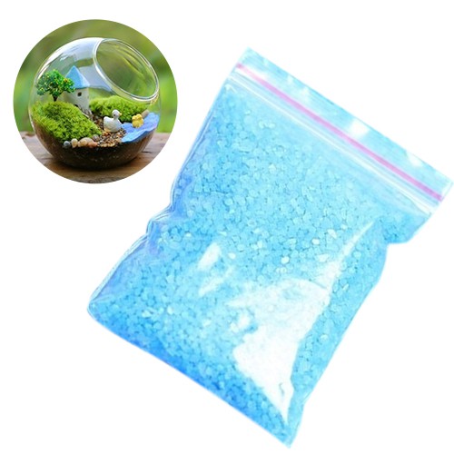 Túi cát thạch anh xanh dương đẹp mắt cho trang trí