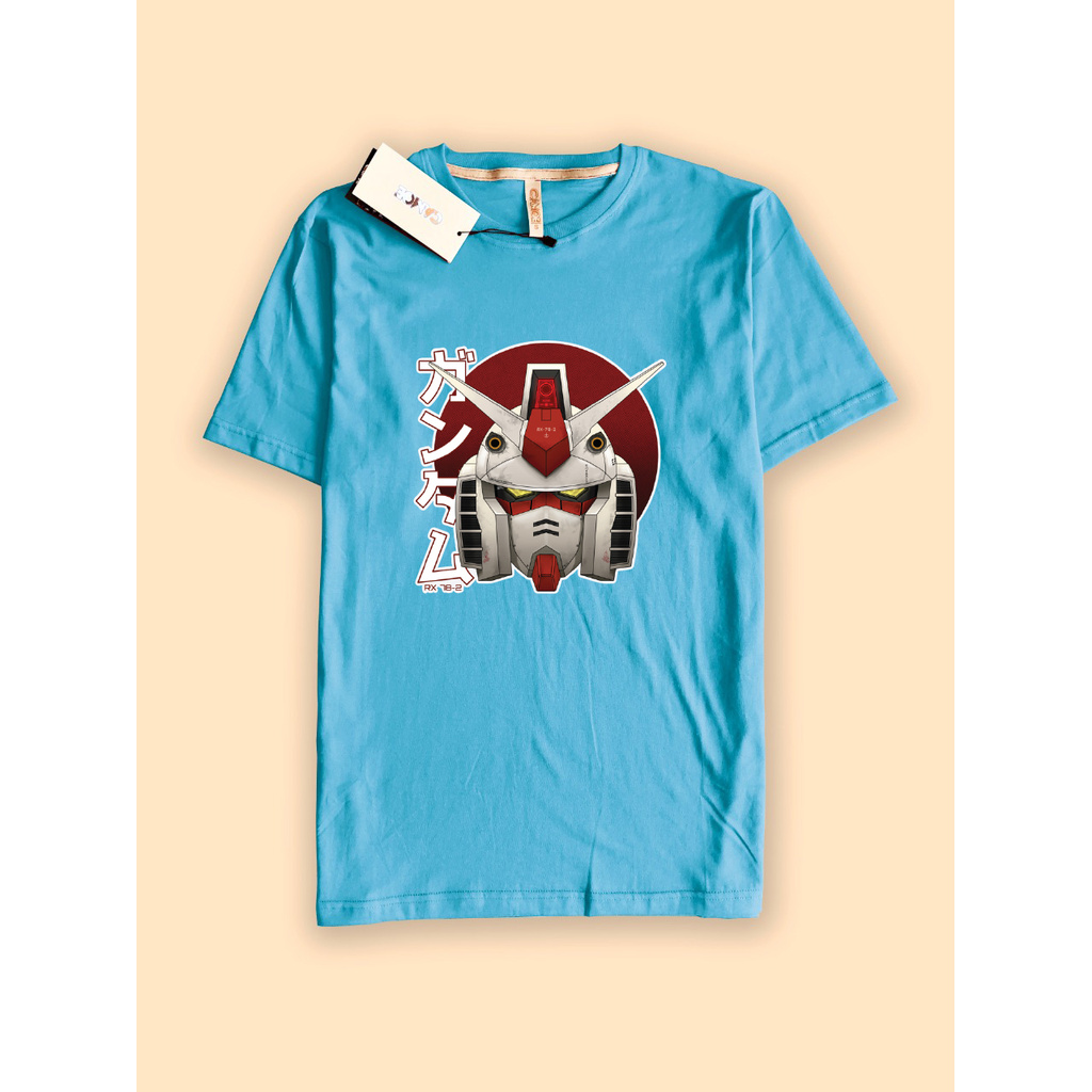 Gundam Áo Thun In Hình Lá Cờ Nhật Bản Rx 78 Cá Tính