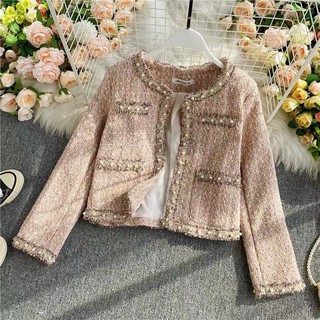 Set dạ tweed đính ngọc