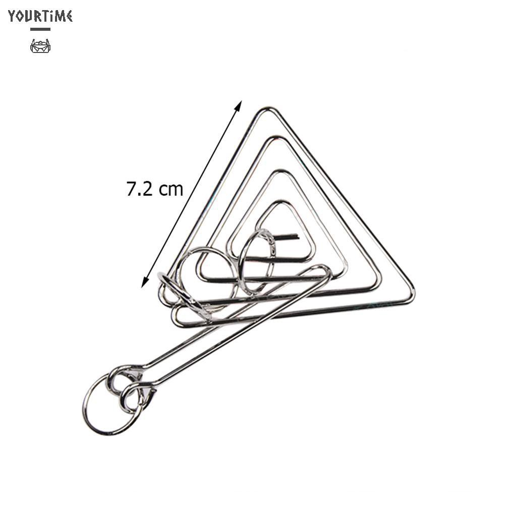 Đồ chơi Challenging Metal Wire Puzzle Toy Education Brain Teaser Game for Adult Kid