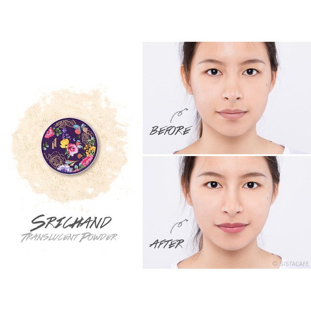 [ Auth Thái ]Phấn phủ trang điểm hoàn hảo cho da dầu Srichand Translucent Powder | BigBuy360 - bigbuy360.vn