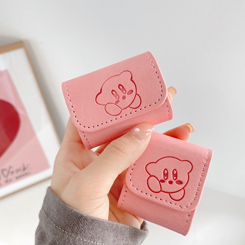 Vỏ Bảo Vệ Hộp Sạc Tai Nghe AirPods 3rd 2021 Bằng Da TPU Màu Hồng Snorlax