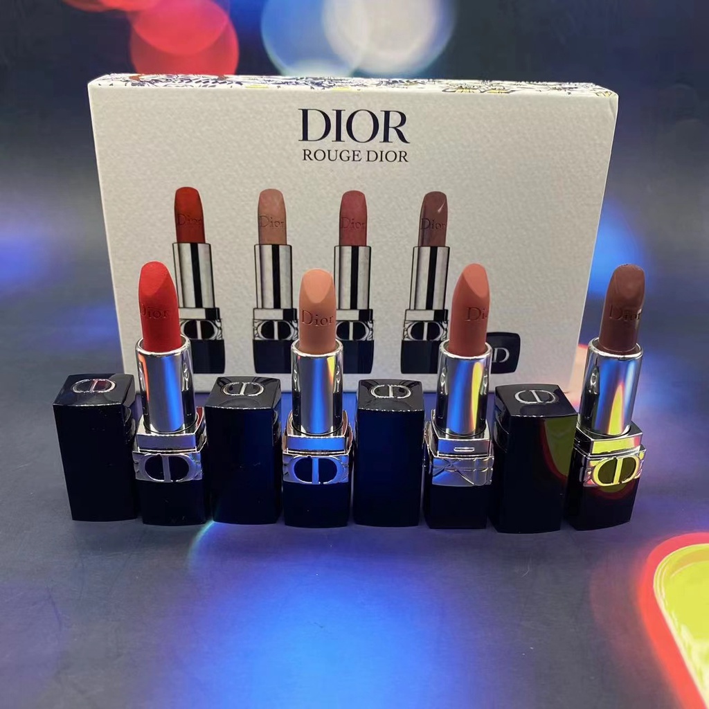 Bộ 4 Thỏi Son Môi Dio 1.5g*4# Phiên Bản Giáng Sinh Giới Hạn