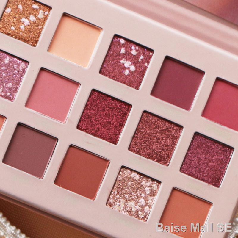 Phấn mắt nhũUltra Fire Color Desert Bảng phấn mắt Sequined Glitter Rose Palette Starter Set