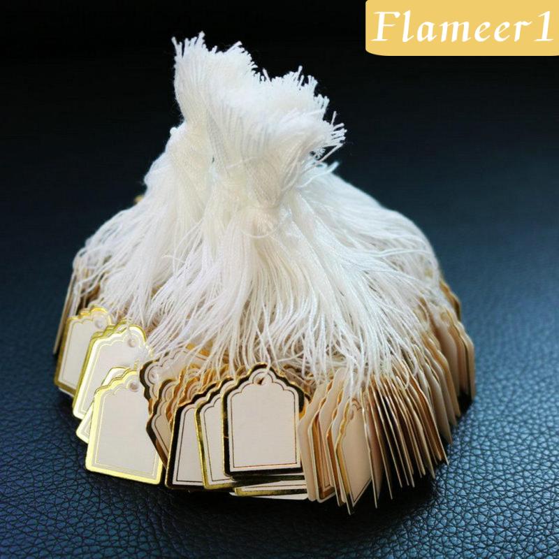 [flameer1] 500 Nhãn Dán Buộc Dây Đồng Hồ / Trang Sức