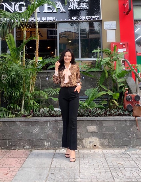 QUẦN LOE TUYẾT MƯA CAO CẤP