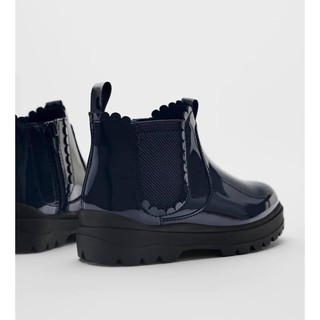 [AUTH - HÀNG SẴN] BOOTS ZARA CỔ CAO CHO BÉ   (Xanh navy - Size: 24)