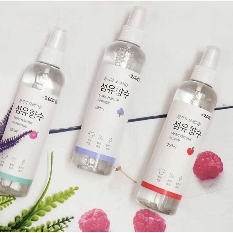 [Xịt Thơm] Xịt thơm quần áo xuất xứ Hàn Quốc siêu đỉnhhh | Thế Giới Skin Care