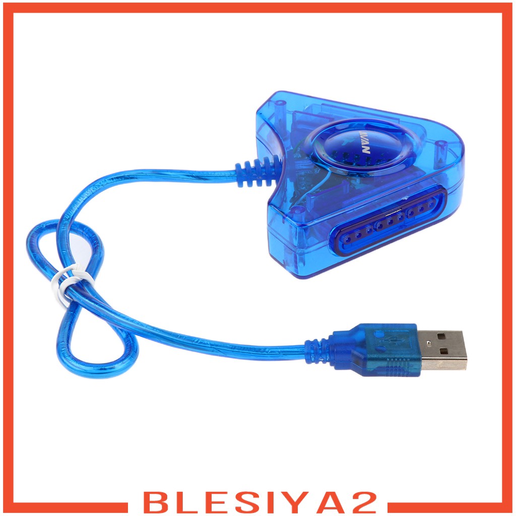 (Hàng Mới Về) Cáp Chuyển Đổi Hai Cổng Usb Cho Psx Ps1 Ps2 Sang Pc