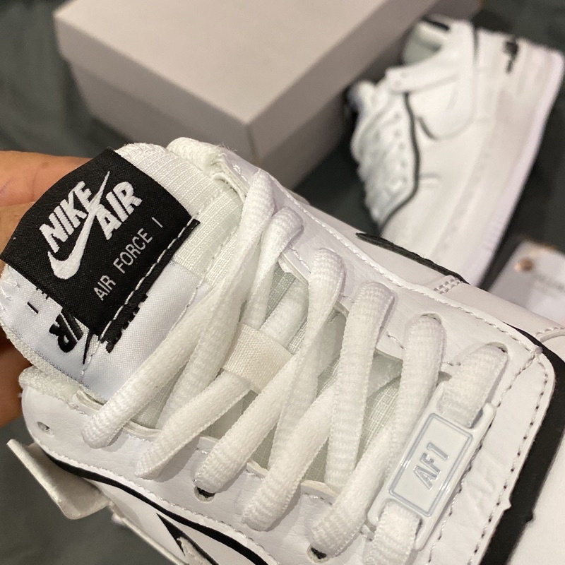 GIÀY AF1 SHADOW WHITE BLACK SC