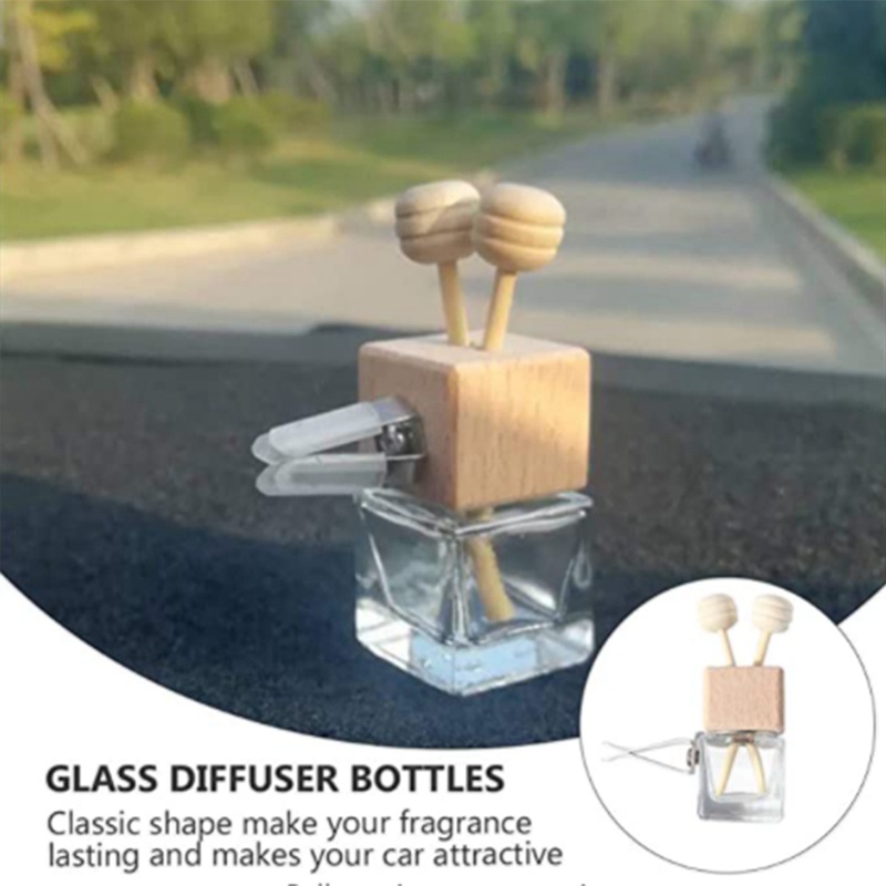 Set 10 Bình Đựng Tinh Dầu Thơm Gắn Lỗ Thông Gió Xe Hơi