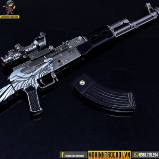 Mô Hình AKM Glory 27cm Tháo Nắp - PUBG