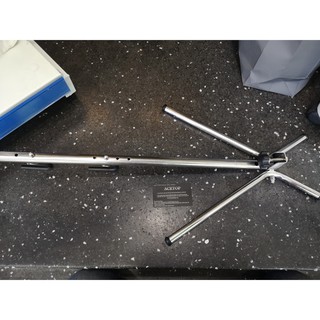 Chân chống đứng xe đạp 2 móc inox