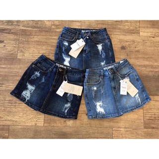 Sort váy jean pull& bear xuất khẩu hot hit đây ah