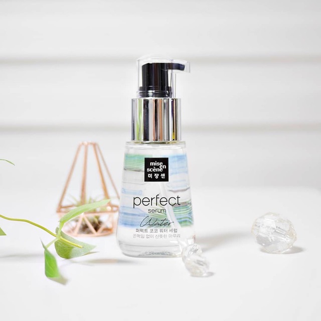 Dưỡng tóc Mise en Scene Coconut Perfect Serum Water NEW NEW DƯỠNG TÓC SIÊU CẤP CHO MÙA HÈ KHÔNG BẾT DÍNH