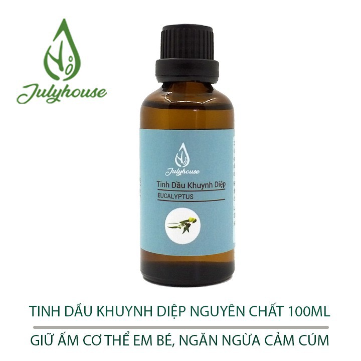 Tinh Dầu Khuynh Diệp giữ ấm em bé Julyhouse 100ml