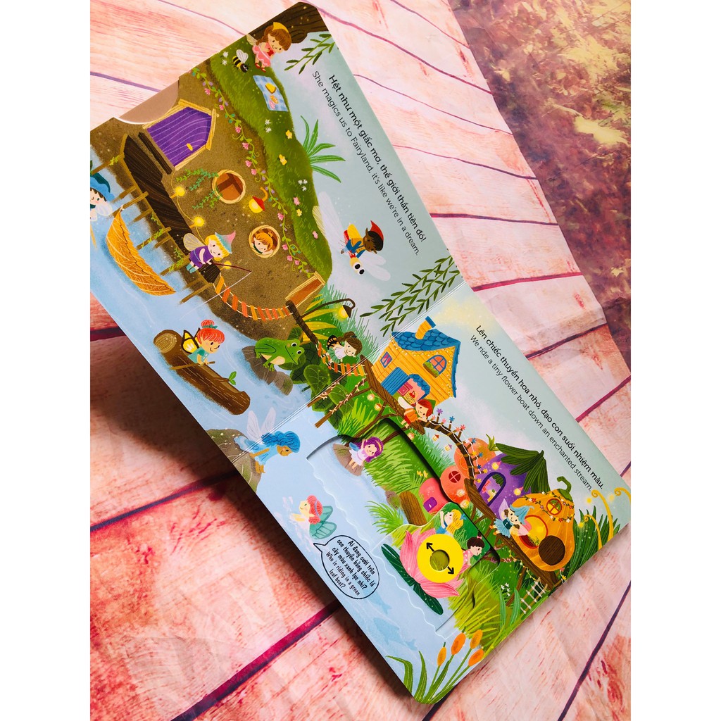 Sách chuyển động dành cho trẻ em từ 0 đến 6 tuổi - Chủ đề các nàng tiên