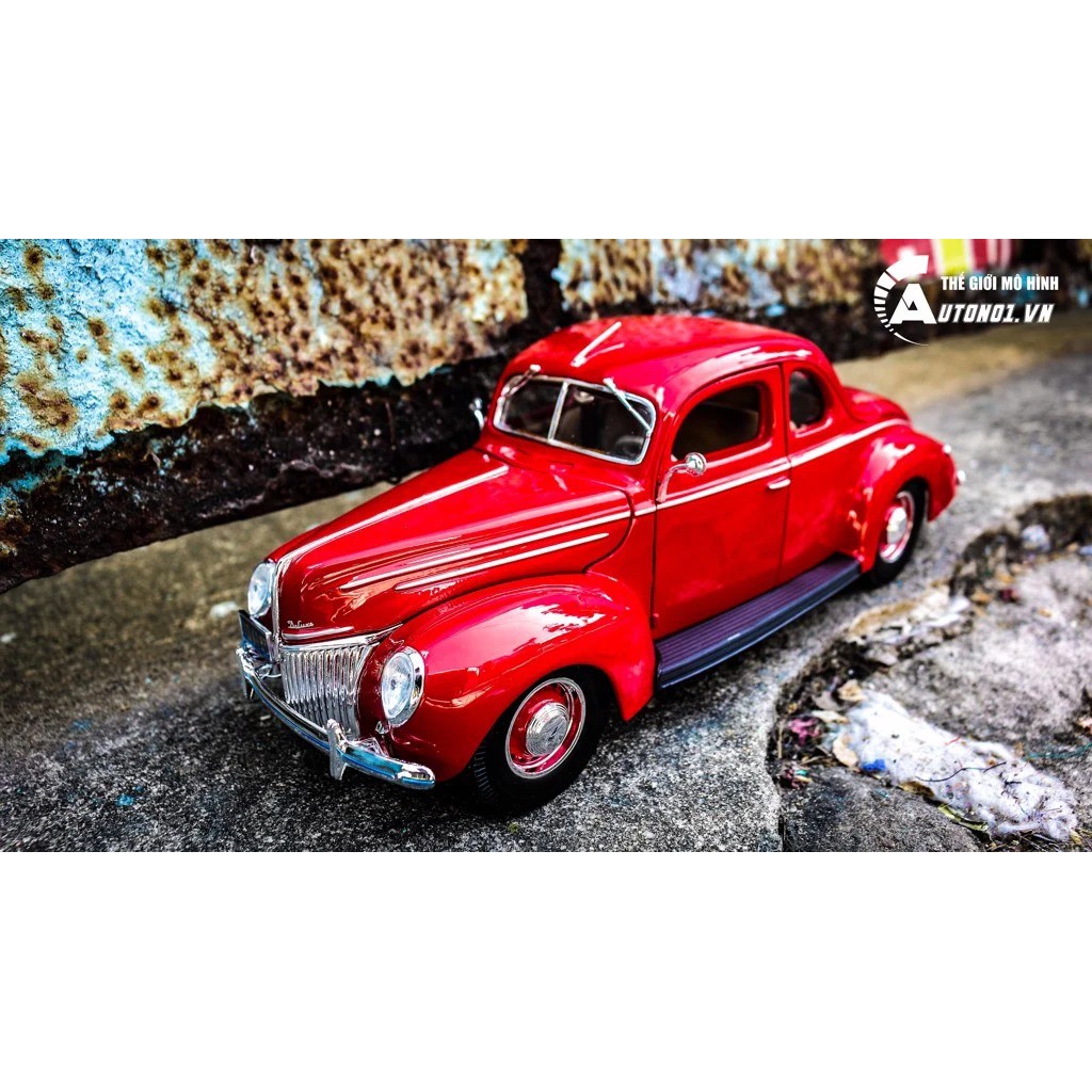 MÔ HÌNH XE FORD DELUXE 1939 1:18 MAISTO 2917